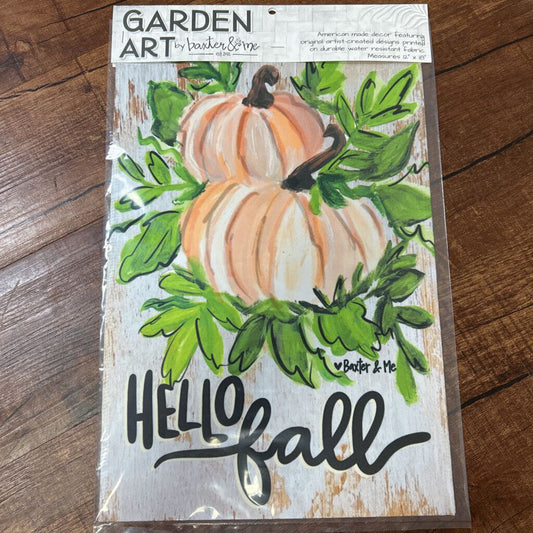 Hello Fall Flag