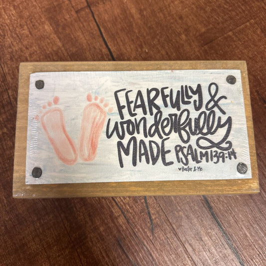 Fearfully and Wonderfully Block