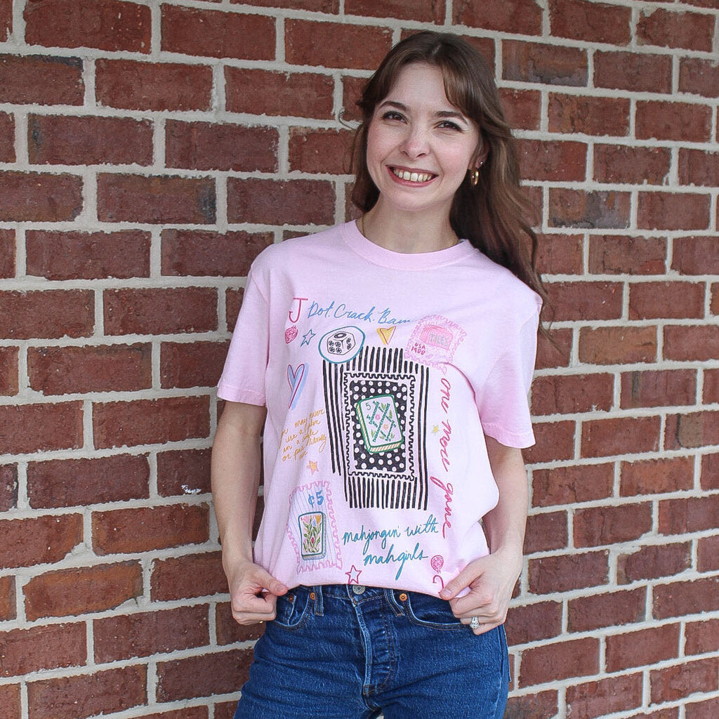 Mahjong Collage Tee