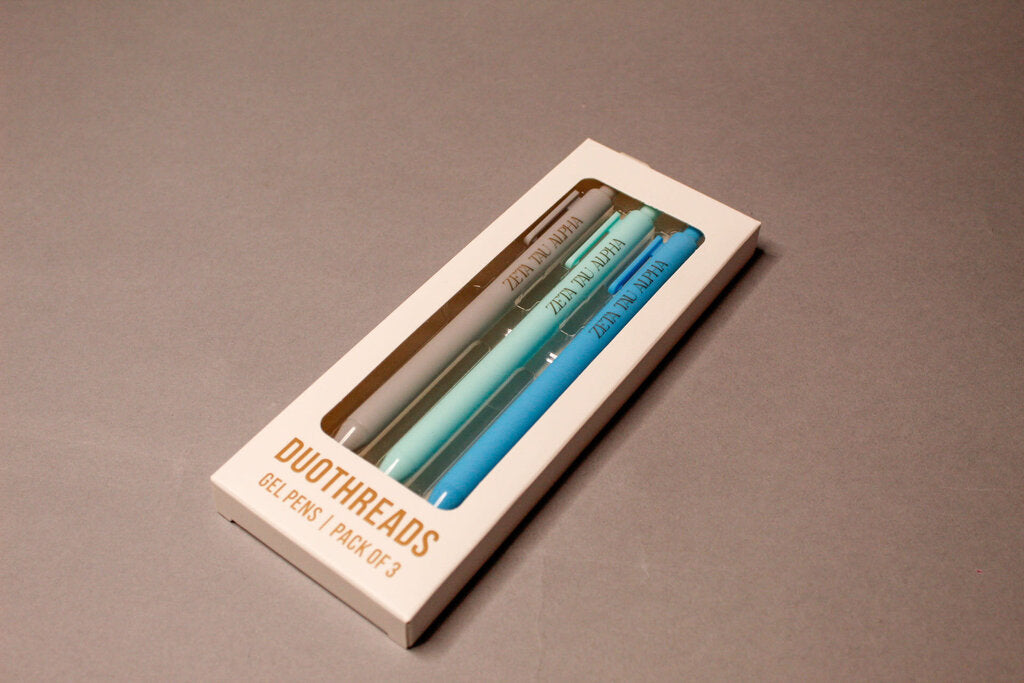 Lettered Luxe Sorority Pens- Zeta