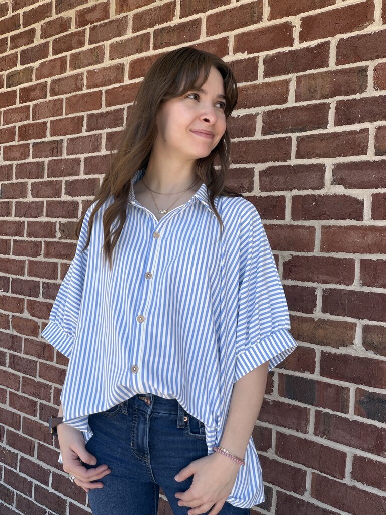 Striped Button Shirt