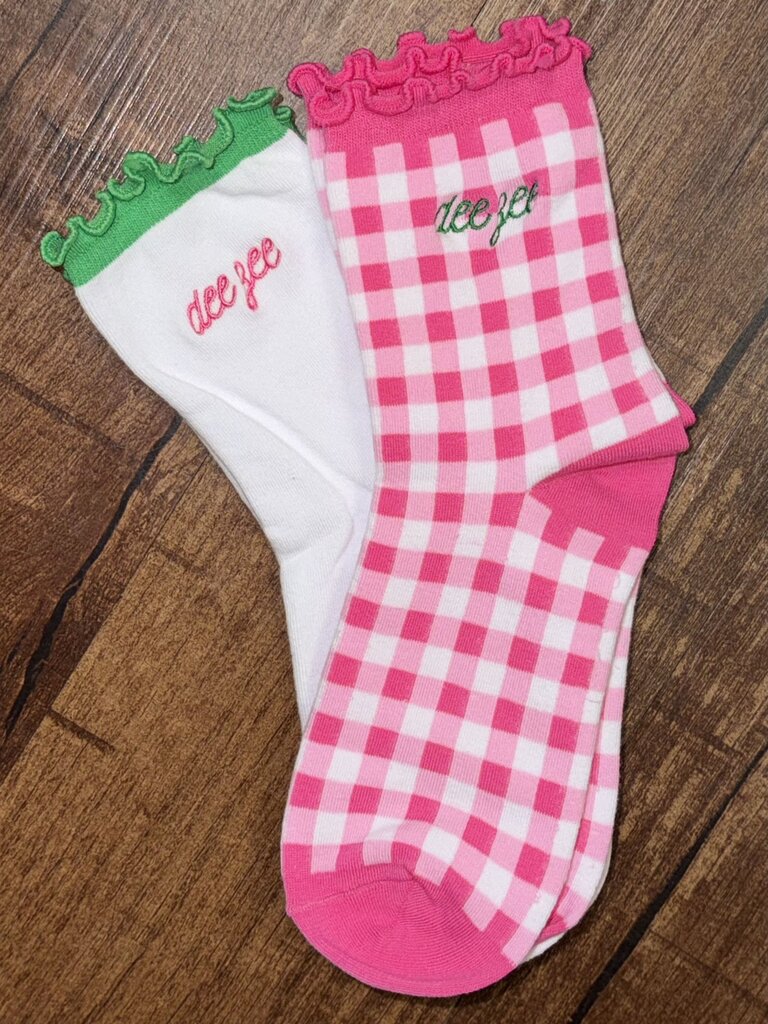Delta Zeta Sock Set