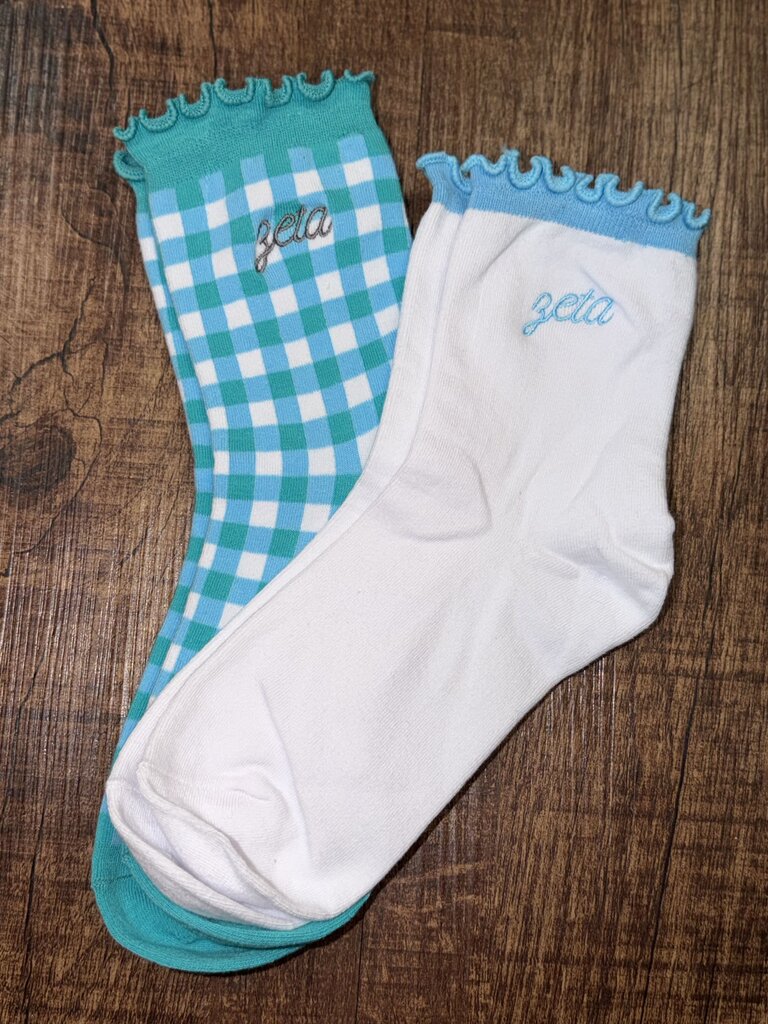 Zeta Tau Alpha Sock Set