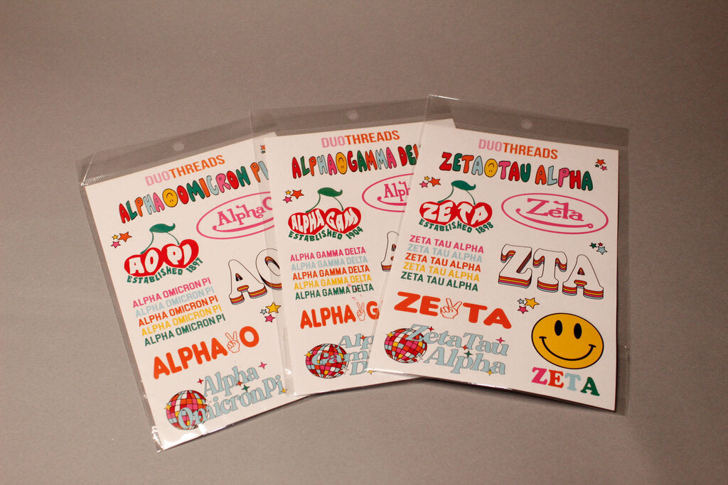 Sorority Stickers