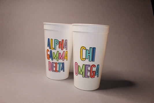 Sorority Stadium Cups