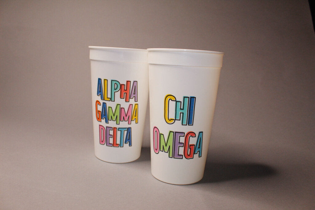 Sorority Stadium Cups
