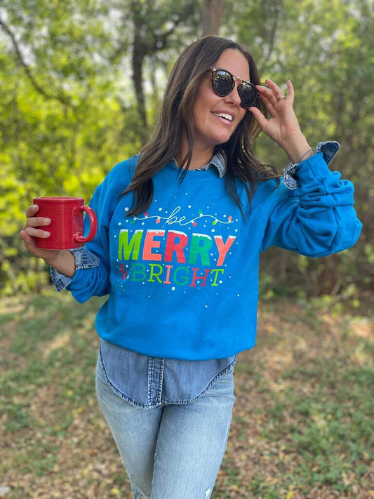 Merry & Bright Sweatshirt