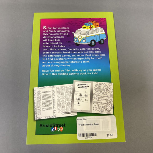 Travel Activity Book
