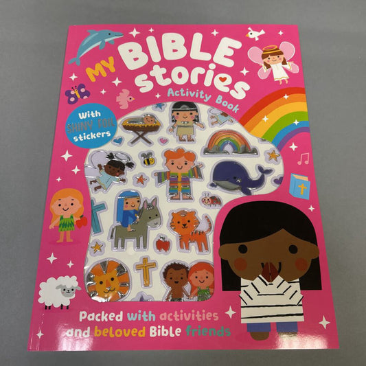 My Bible Stories Activity Book-Pink