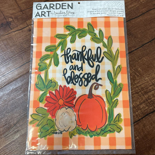 Thankful & Blessed Flag