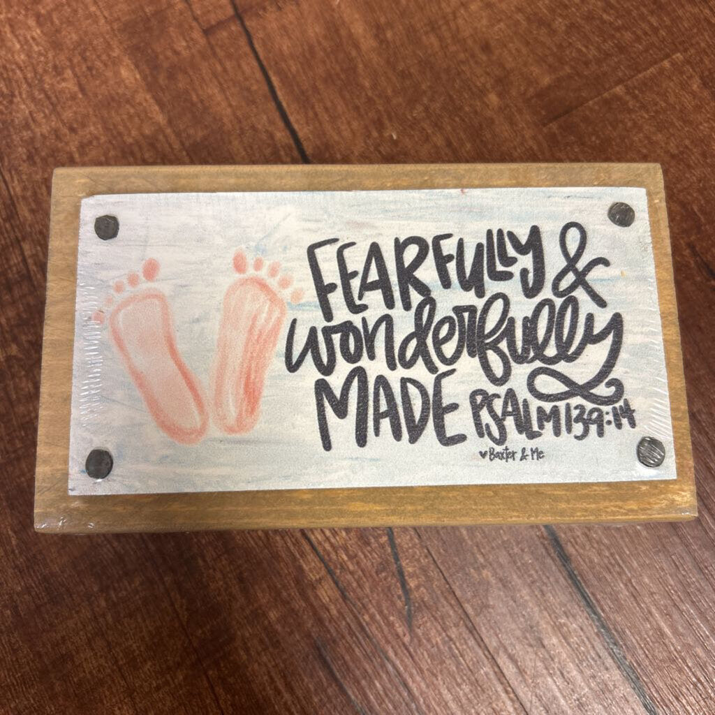 Fearfully and Wonderfully Block