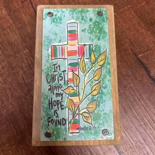 In Christ Alone Block