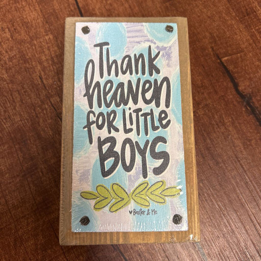 Thank Heavens Boys Block