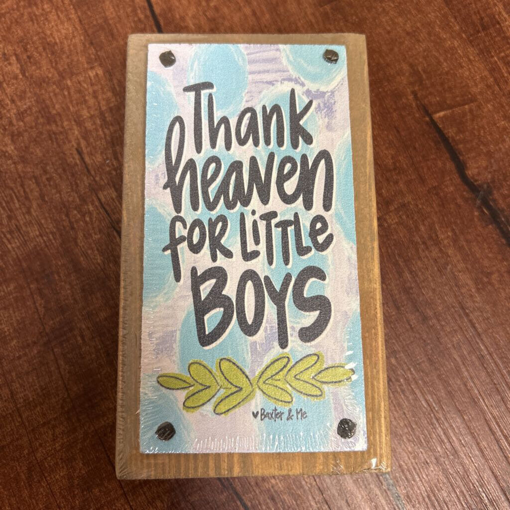 Thank Heavens Boys Block