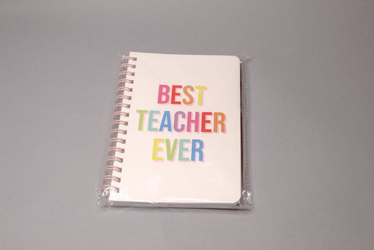 Best Teacher Ever Spiral Notebook