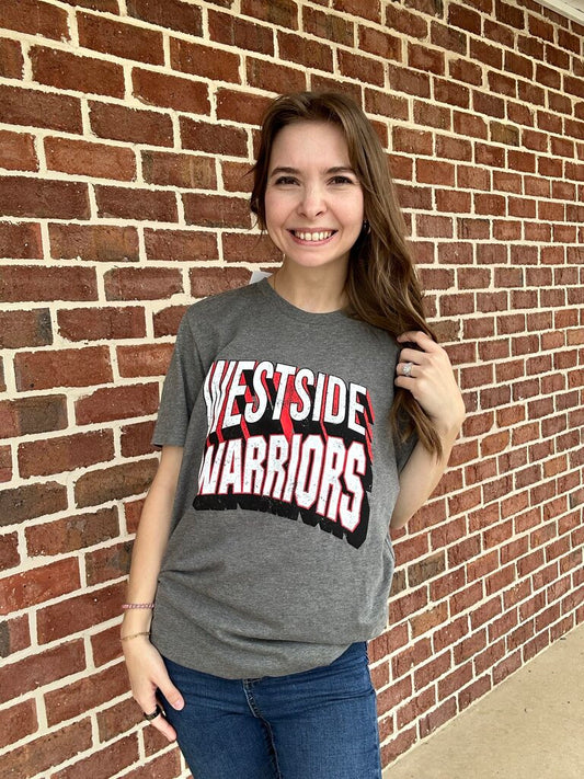 Westside Warriors Letters Tee