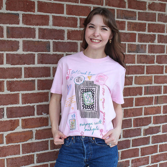 Mahjong Collage Tee