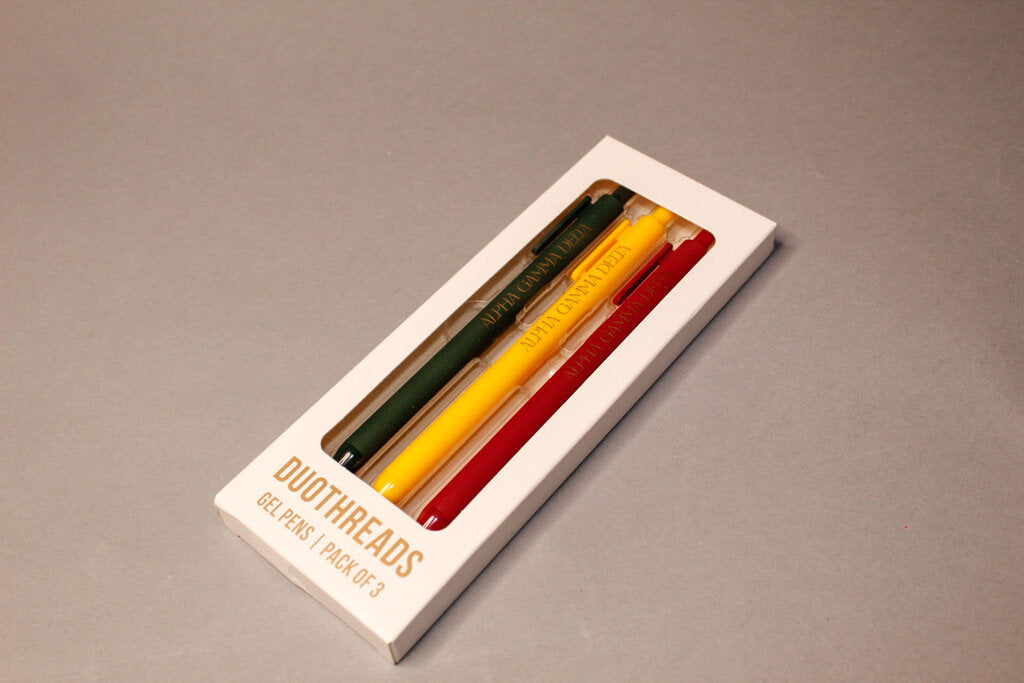Lettered Luxe Sorority Pens- Alpha Gam
