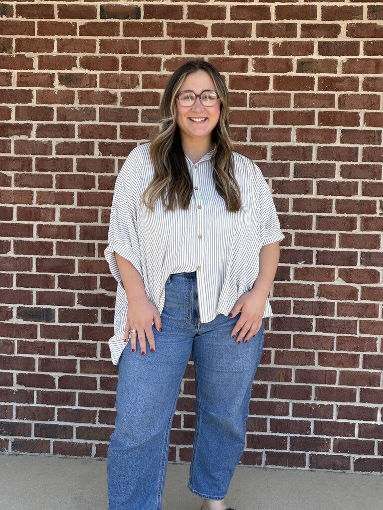 Striped Button Shirt