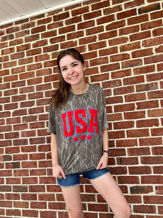 USA Star Puff Bottomland Apparel