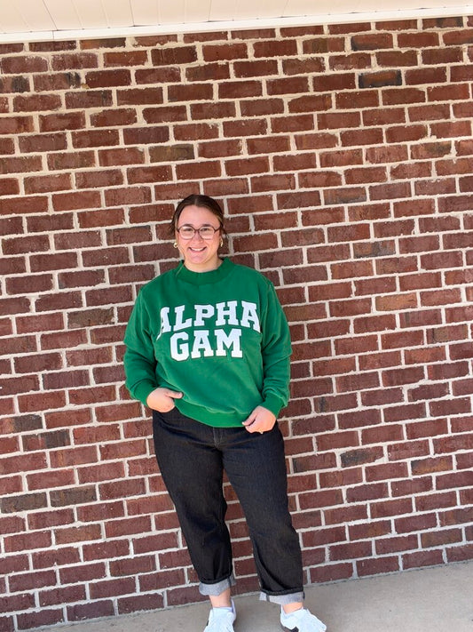 Mock Neck - Alpha Gam