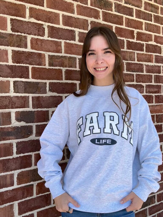 Farm Life Mockneck